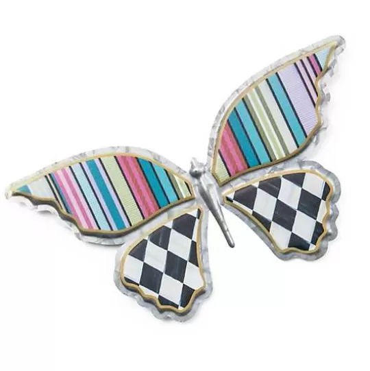 Discount MacKenzie-Childs Always Flowers Small Outdoor Butterfly Wall Decor