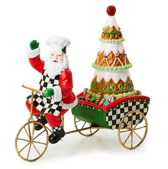 Outlet MacKenzie-Childs Bake Shop Bicycle Santa