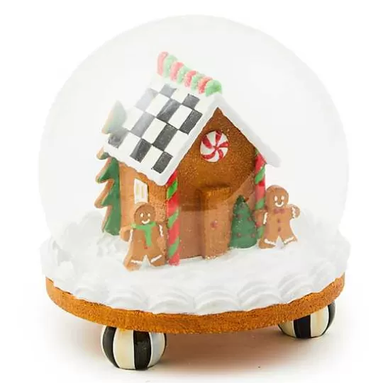 Hot MacKenzie-Childs Bake Shop Gingerbread House Cloche