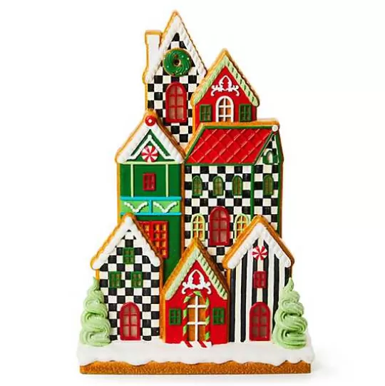 Store MacKenzie-Childs Bake Shop Illuminated Gingerbread Village