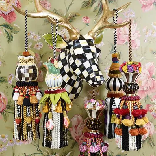 Flash Sale MacKenzie-Childs Botanica Ceramic Tassel