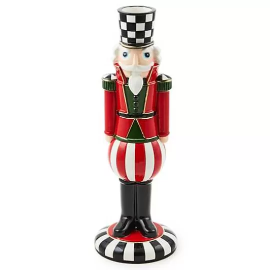 Best MacKenzie-Childs Buckingham Nutcracker Bud Vase