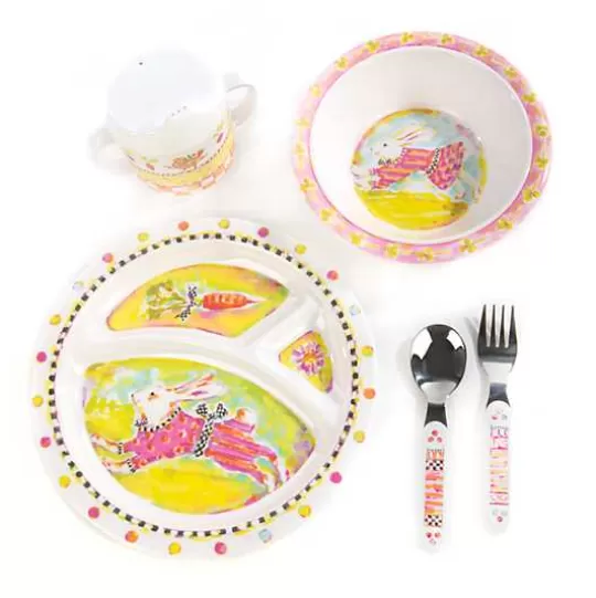 Shop MacKenzie-Childs Bunny Toddler's Dinnerware Set