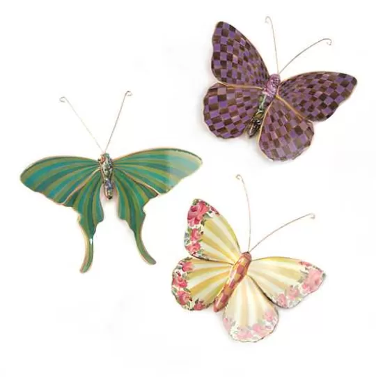 Flash Sale MacKenzie-Childs Butterfly Trio Wall Decor - Field