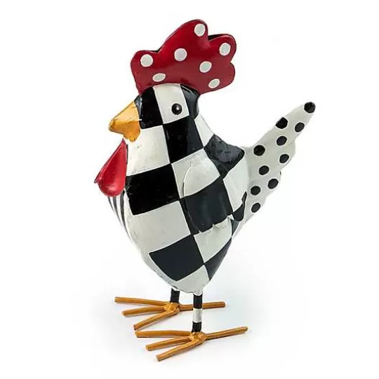 Cheap MacKenzie-Childs Checkerdot Rooster - Medium