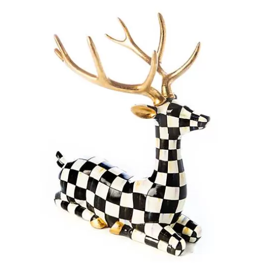 Sale MacKenzie-Childs Checkmate Sitting Deer