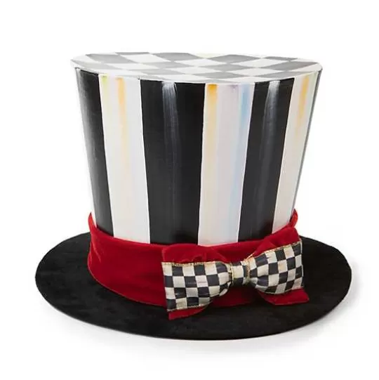 Online MacKenzie-Childs Checkmate Top Hat Tree Topper