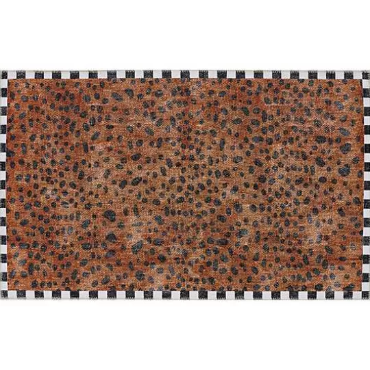 Sale MacKenzie-Childs Cheetah 3' x 5' Washable Rug