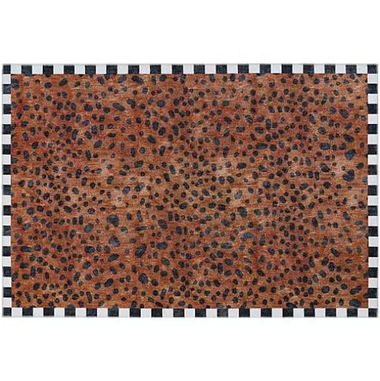 Sale MacKenzie-Childs Cheetah 5' x 7'6 Washable Rug