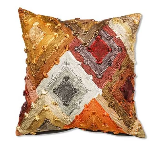 Cheap MacKenzie-Childs Cobblestone Diamond Throw Pillow