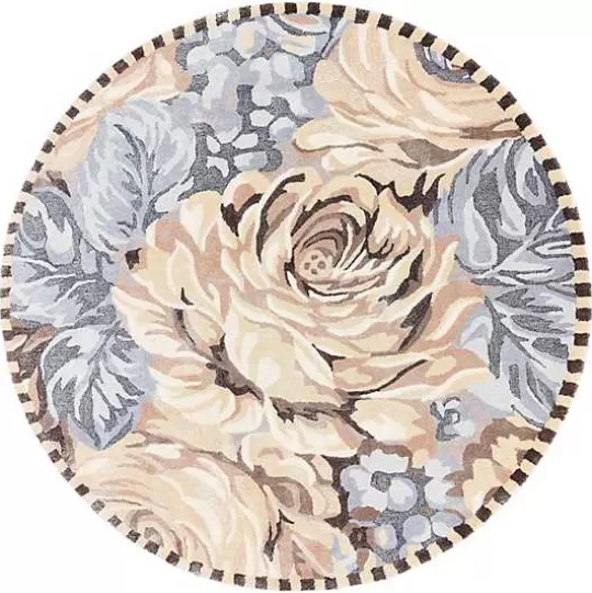 Sale MacKenzie-Childs Coco Rose 6' Round Rug