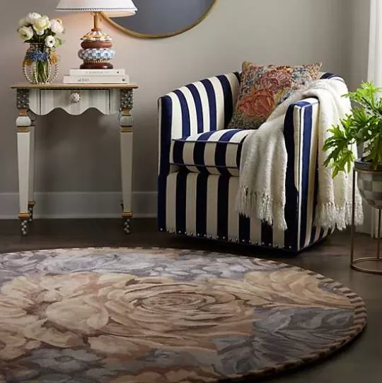 Sale MacKenzie-Childs Coco Rose 6' Round Rug