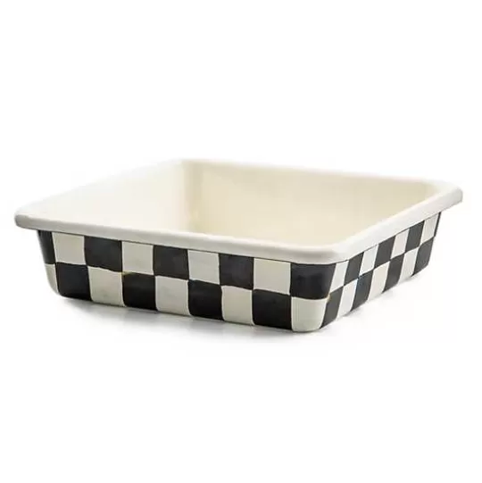 Cheap MacKenzie-Childs Courtly Check 8 Baking Pan