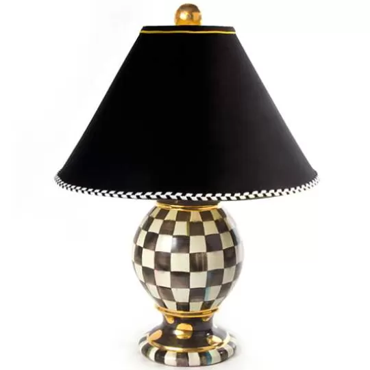 Best Sale MacKenzie-Childs Courtly Check Ceramic Globe Lamp