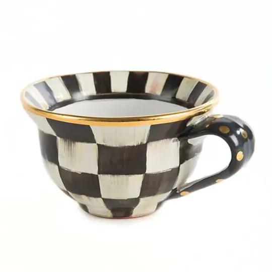 Flash Sale MacKenzie-Childs Courtly Check Ceramic Teacup