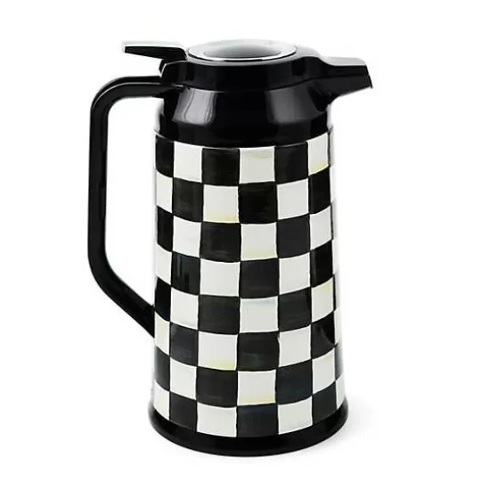 Discount MacKenzie-Childs Courtly Check Coffee Carafe