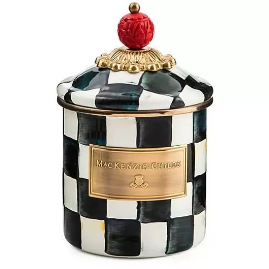 Outlet MacKenzie-Childs Courtly Check Demi Canister