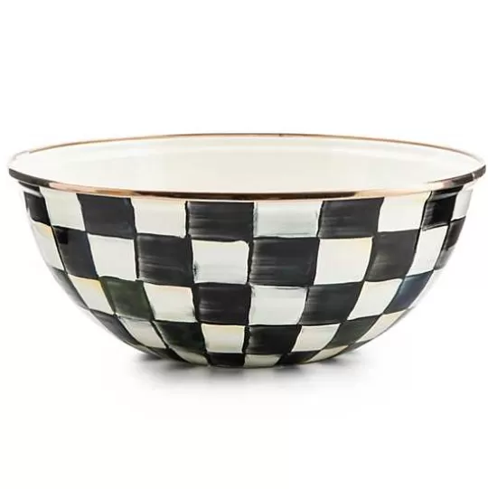 Best MacKenzie-Childs Courtly Check Medium Everyday Bowl