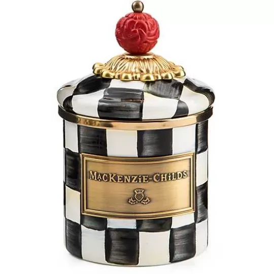 Flash Sale MacKenzie-Childs Courtly Check Mini Canister