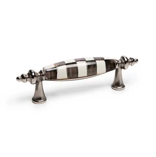 Shop MacKenzie-Childs Courtly Check Nickel Drawer Pull