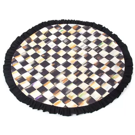 Store MacKenzie-Childs Courtly Check Round Placemat