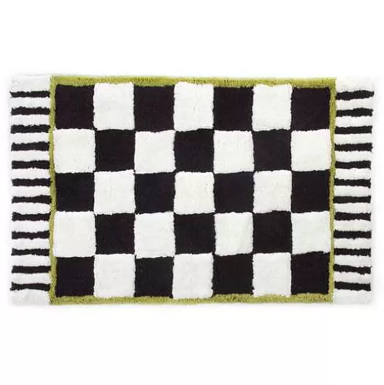 Shop MacKenzie-Childs Courtly Check Standard Bath Rug