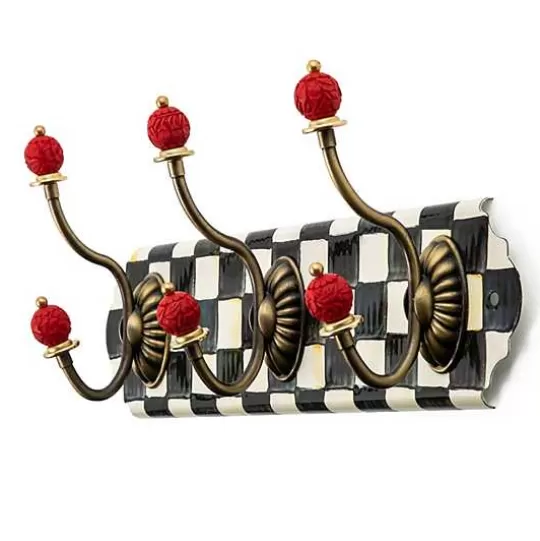 Online MacKenzie-Childs Courtly Check Triple Wall Hook