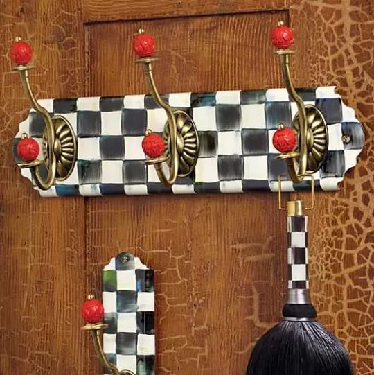 Online MacKenzie-Childs Courtly Check Triple Wall Hook