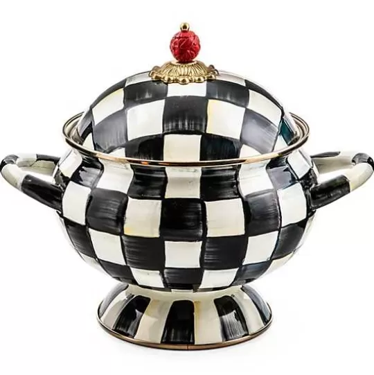 Store MacKenzie-Childs Courtly Check Tureen