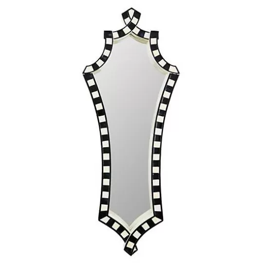 Store MacKenzie-Childs Courtly Check Wall Mirror