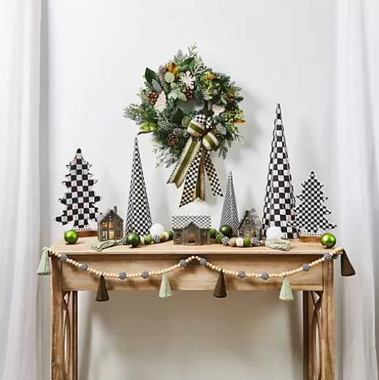 Online MacKenzie-Childs Courtly Cone Trees, Set of 3