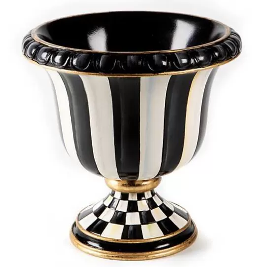 Best MacKenzie-Childs Courtly Stripe Tabletop Urn