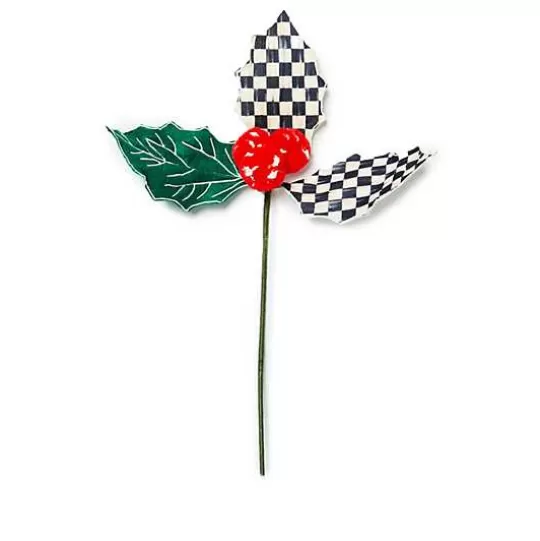 Hot MacKenzie-Childs Cozy Christmas Holly Pick