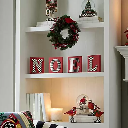 Store MacKenzie-Childs Cozy Christmas Noel Letter Set