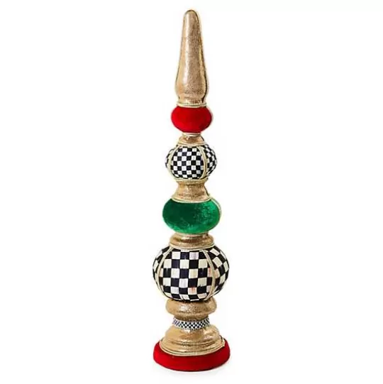 Store MacKenzie-Childs Cozy Christmas Small Tabletop Finial