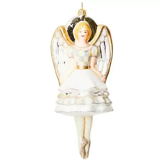 Hot MacKenzie-Childs Crystal Palace Angel Glass Ornament