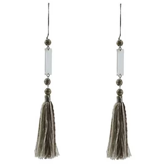 Store MacKenzie-Childs Crystal Palace Prism Tassels, Set of 2