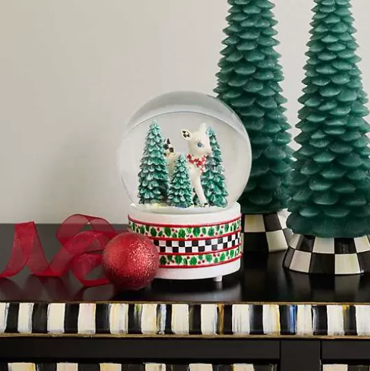 Store MacKenzie-Childs Deary Deer Snow Globe