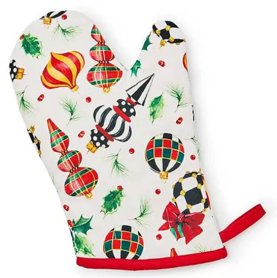 Best MacKenzie-Childs Deck the Halls Oven Mitt