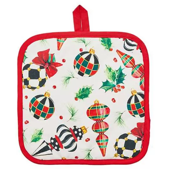 Sale MacKenzie-Childs Deck the Halls Potholder