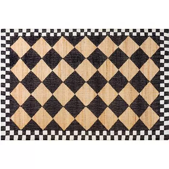 Sale MacKenzie-Childs Diamond Jute 5' x 8' Rug