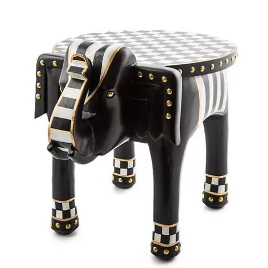 Clearance MacKenzie-Childs Elephant Accent Table