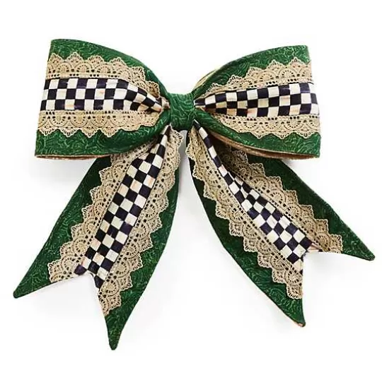 Best Sale MacKenzie-Childs Emerald Luxe Bow