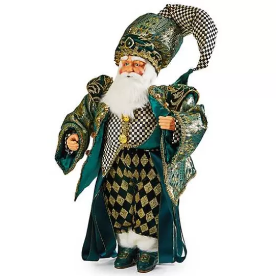 Best Sale MacKenzie-Childs Emerald Luxe Santa