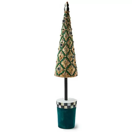 Best MacKenzie-Childs Emerald Luxe Small Jeweled Tree