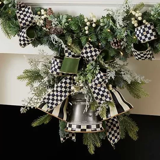 Discount MacKenzie-Childs Farmhouse Holiday Bell Swag