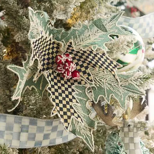 Shop MacKenzie-Childs Farmhouse Holiday Holly Clip