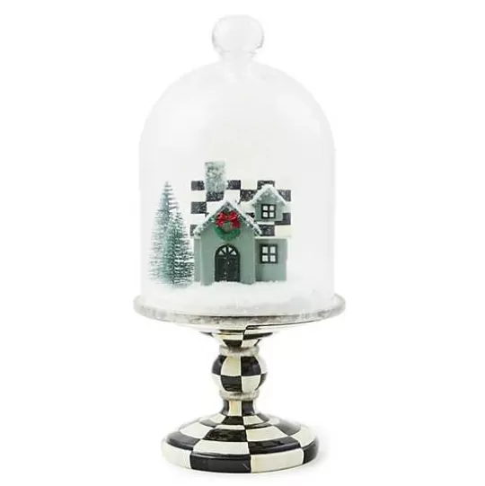 Hot MacKenzie-Childs Farmhouse Holiday House Cloche