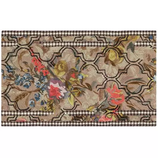 Best MacKenzie-Childs Field Study Floral 3' x 5' Rug