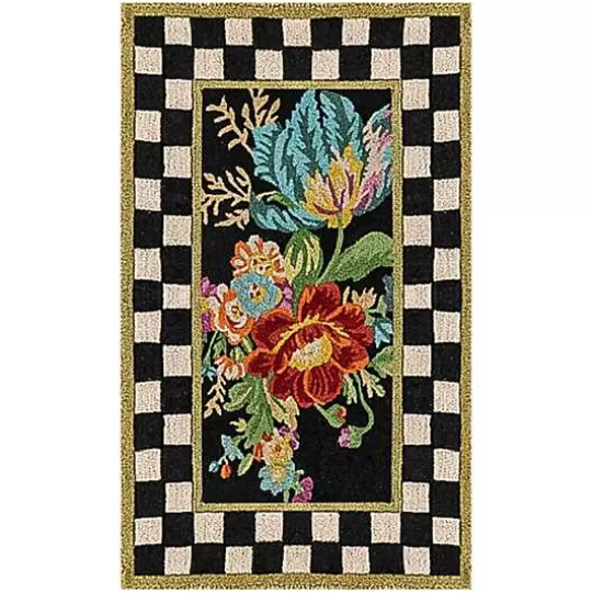 Shop MacKenzie-Childs Flower Market 3' x 5' Washable Rug